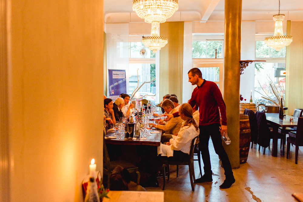 Eventfotograf Hamburg: Weinprobe in der Villa Verde